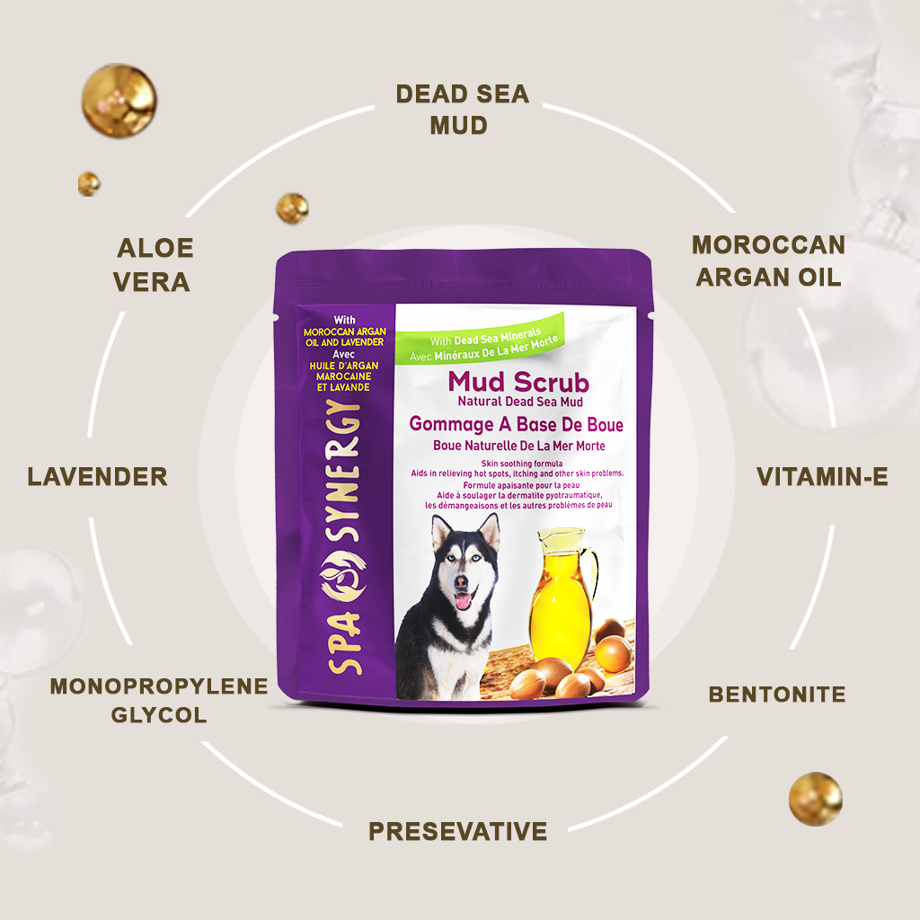 Spa Synergy Dead Sea Mud Scrub With Argan Oil